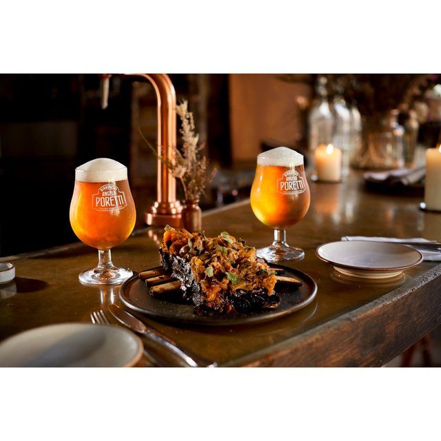 Birrificio Angelo Poretti Premium Italian Lager Beer Cans   4 x 440ml - McGrocer