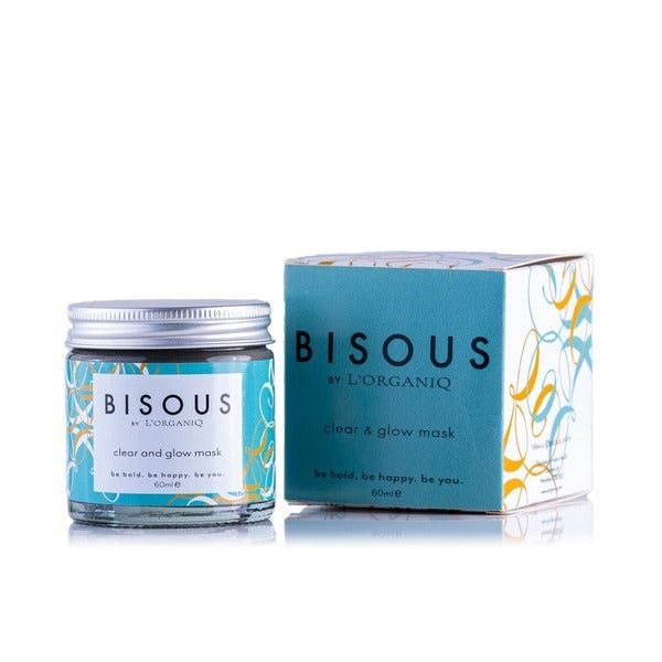 BISOUS by L'ORGANIQ Clear and Glow Mask 60ml - McGrocer