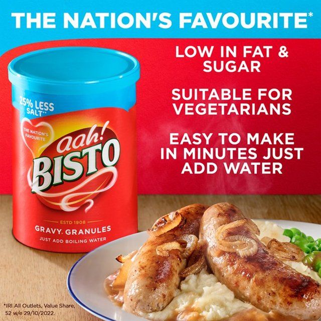 Bisto Reduced Salt Gravy Granules   300g - McGrocer