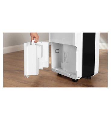 Black & Decker Portable Dehumidifier with 24 Hour Timer with 4 Litres Water Tank - McGrocer