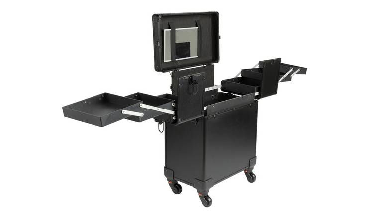 Black Professional Make-up Tolley Case - McGrocer