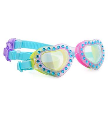 Bling2o - Heart Throb - I Love You Too Blue Swimming Goggles - McGrocer