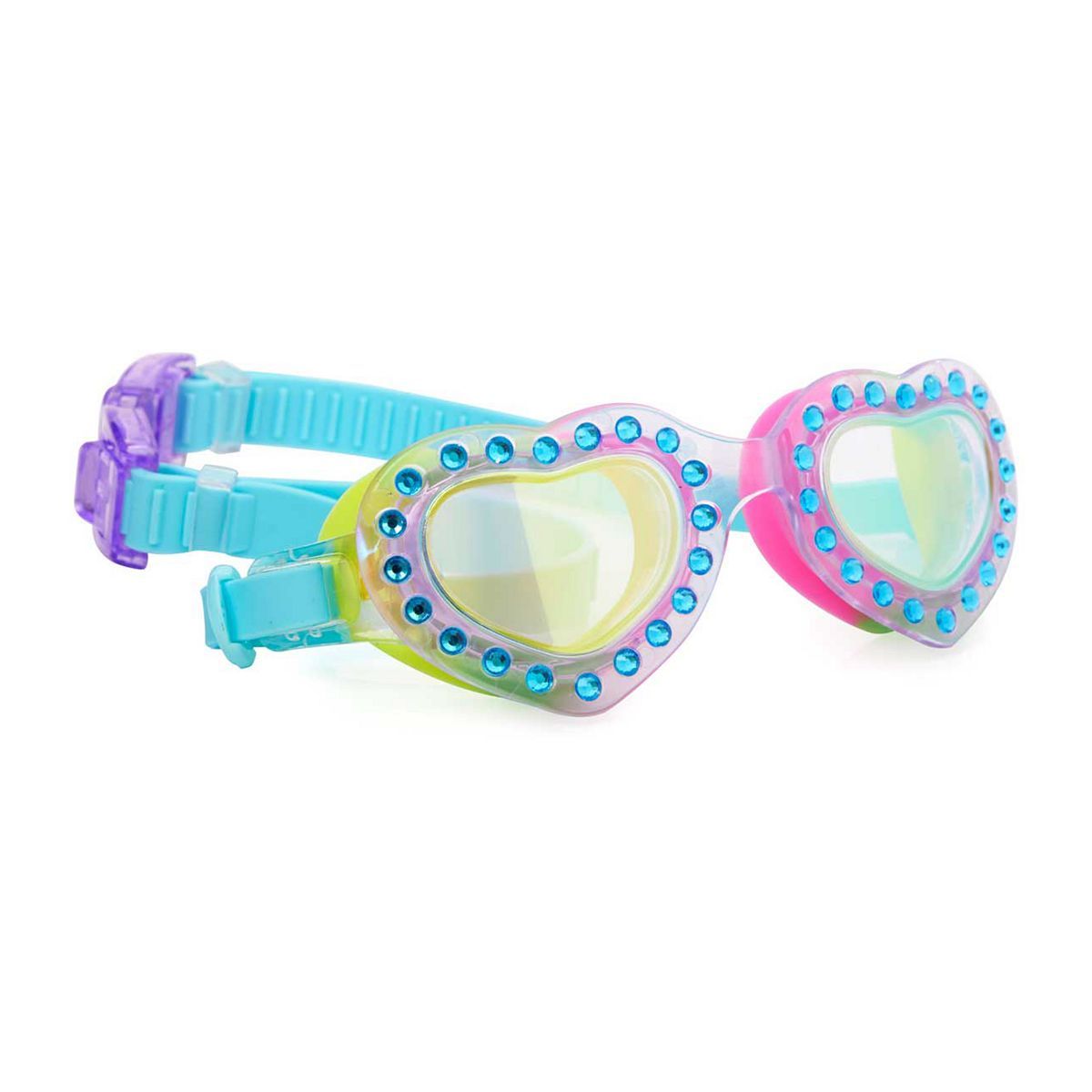 Bling2o - Heart Throb - I Love You Too Blue Swimming Goggles - McGrocer