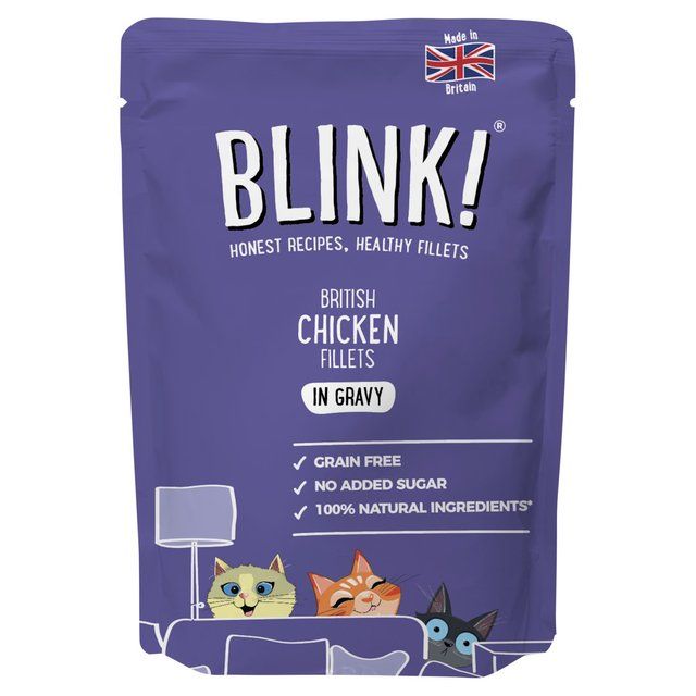 Blink Chicken Fillets in Gravy   85g - McGrocer