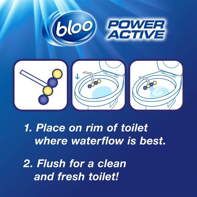 Bloo Power Active Lemon Rimblock    2 x 50 per pack - McGrocer