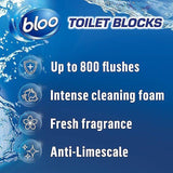 Bloo Toilet Toilet Cistern Block Original Blue Water   2 per pack - McGrocer