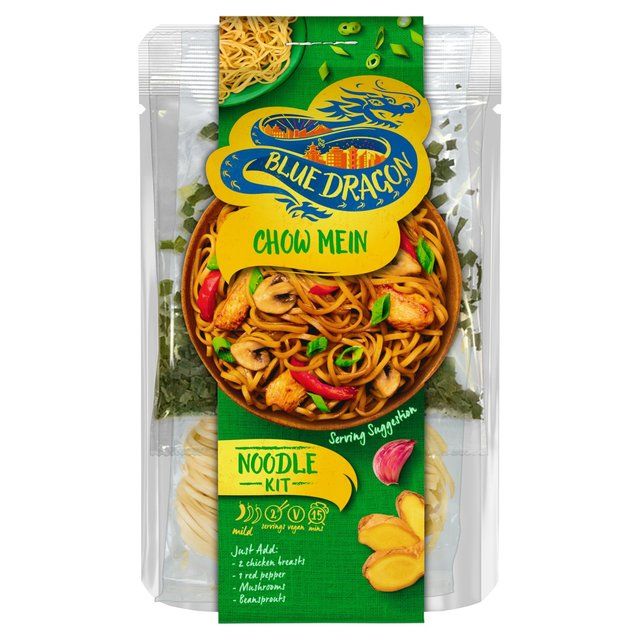 Blue Dragon Chow Mein Stir Fry Noodle Kit   160g - McGrocer