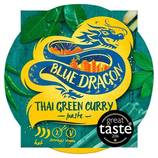 Blue Dragon Thai Green Curry Paste Pot   50g - McGrocer