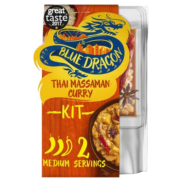 Blue Dragon Thai Massaman 3 Step Curry Kit   273g - McGrocer