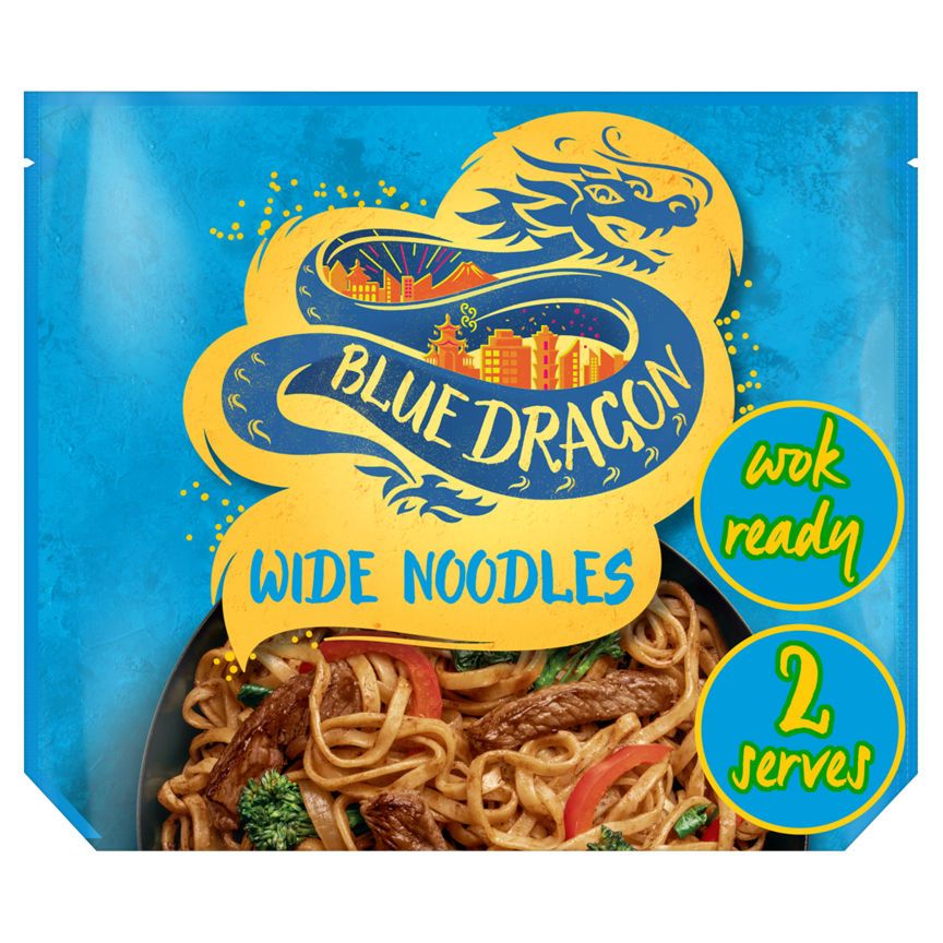 Blue Dragon Wok Ready Wide Noodles - McGrocer