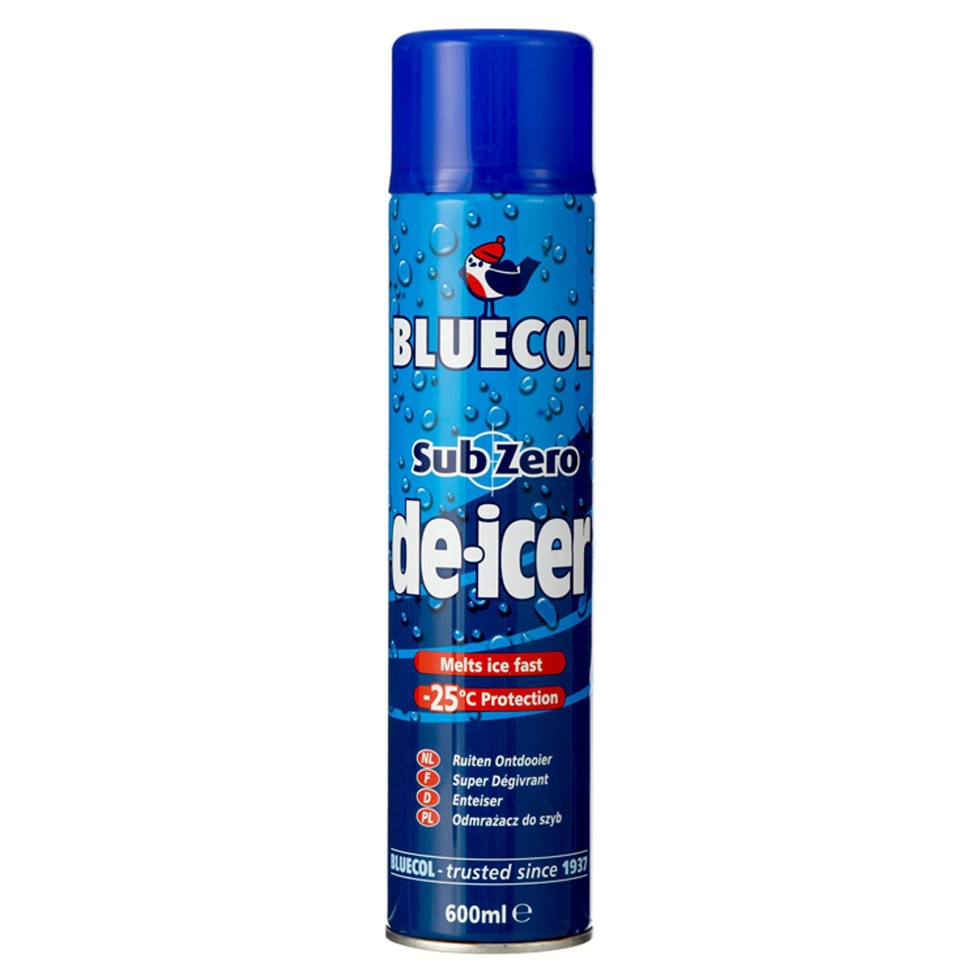 Bluecol Sub-Zero Aerosol De-Icer 600ml - McGrocer