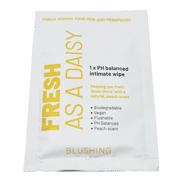 Blushing LA Intimate Wipes - Fresh As A Daisy 12packs - McGrocer