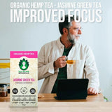 Body & Mind Botanicals Organic Hemp Tea - Jasmine Green Tea    10 per pack - McGrocer
