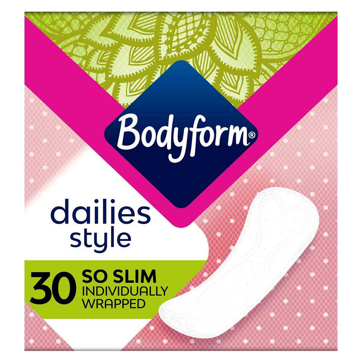 Bodyform Dailies So Slim Panty Liners 30 pack - McGrocer
