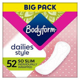 Bodyform Dailies So Slim Panty Liners 52 pack - McGrocer