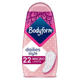 Bodyform Daily Fresh Liners Micro x22 - McGrocer