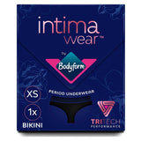 Bodyform Intimawear Period Pants Washable Underwear Bikini Black - McGrocer