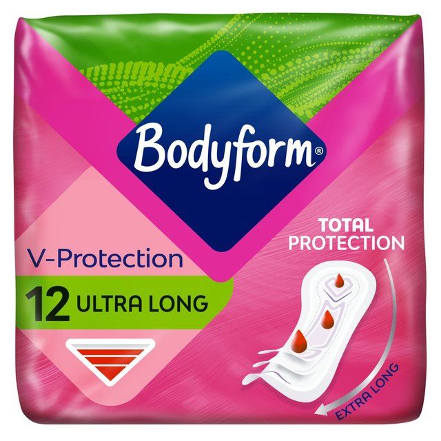 Bodyform Ultra Long Sanitary Towels   12 per pack - McGrocer