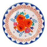 Boho Floral 23cm Paper Party Plates   12 per pack - McGrocer