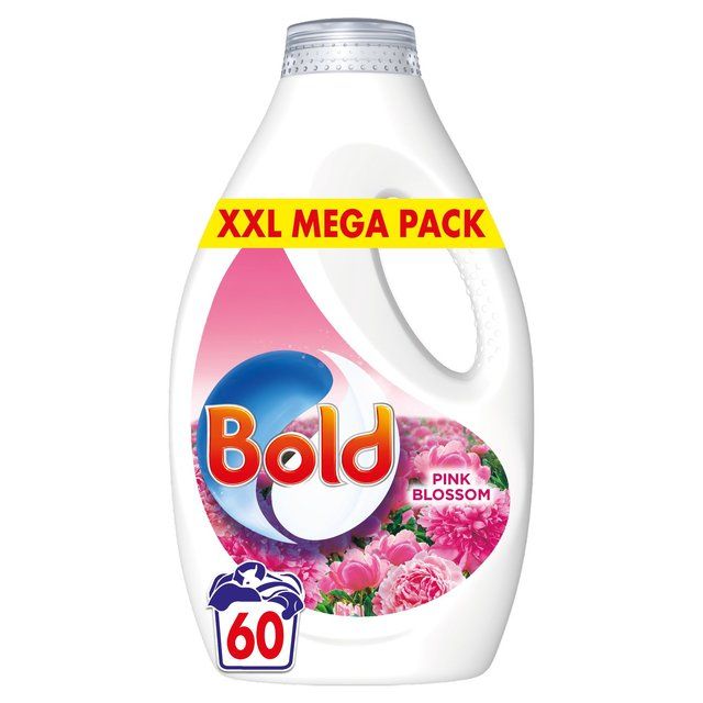 Bold 2in1 Washing Liquid Pink Blossom 60 Washes   2L - McGrocer