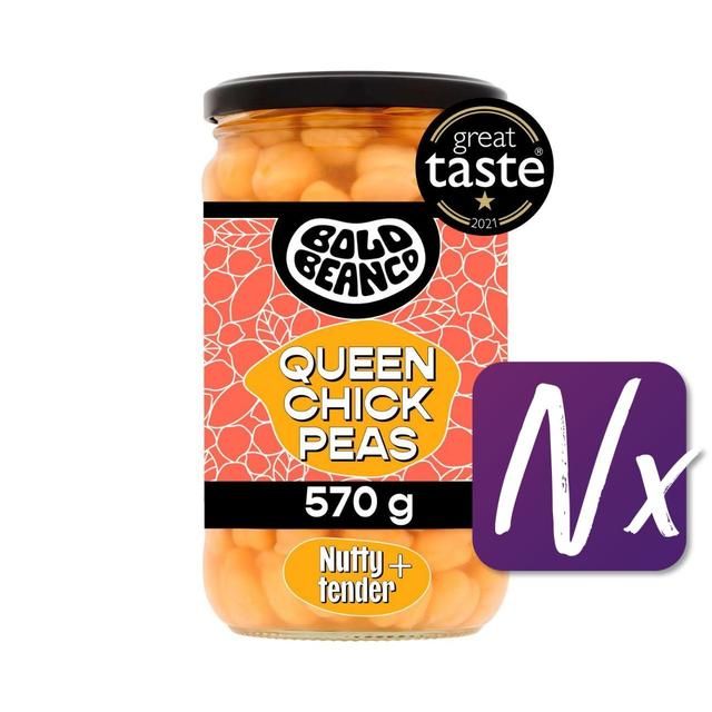 Bold Bean Co Queen Chickpeas   570g - McGrocer