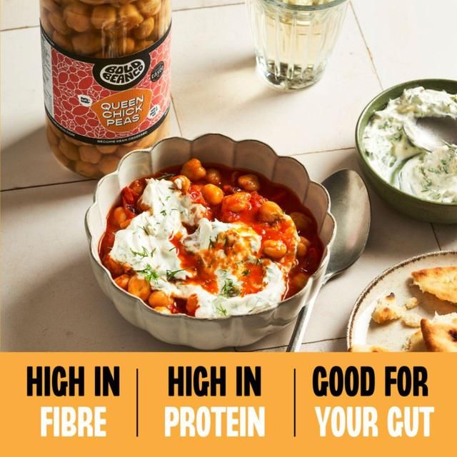 Bold Bean Co Queen Chickpeas   570g - McGrocer