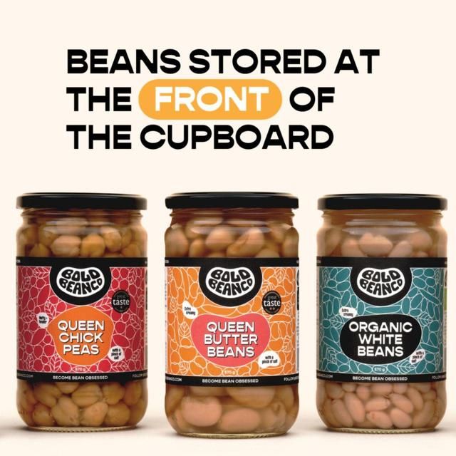 Bold Bean Co Queen Chickpeas   570g - McGrocer