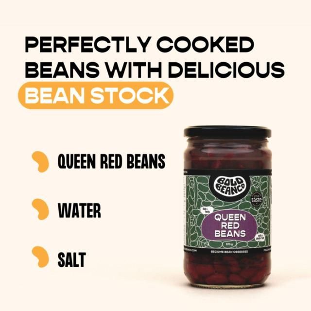 Bold Bean Co Queen Red Beans   570g - McGrocer