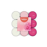 Bolsius Flat Pack Tea Lights - Pink Orchid   18 per pack - McGrocer
