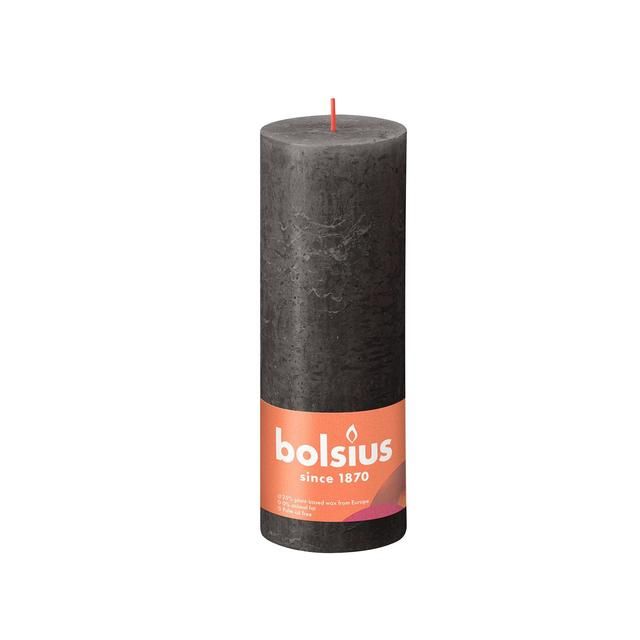 Bolsius Rustic Candle 190/68-Stormy Grey - McGrocer