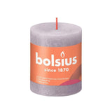 Bolsius Rustic Candle 80/68 - Frosted Lavender - McGrocer