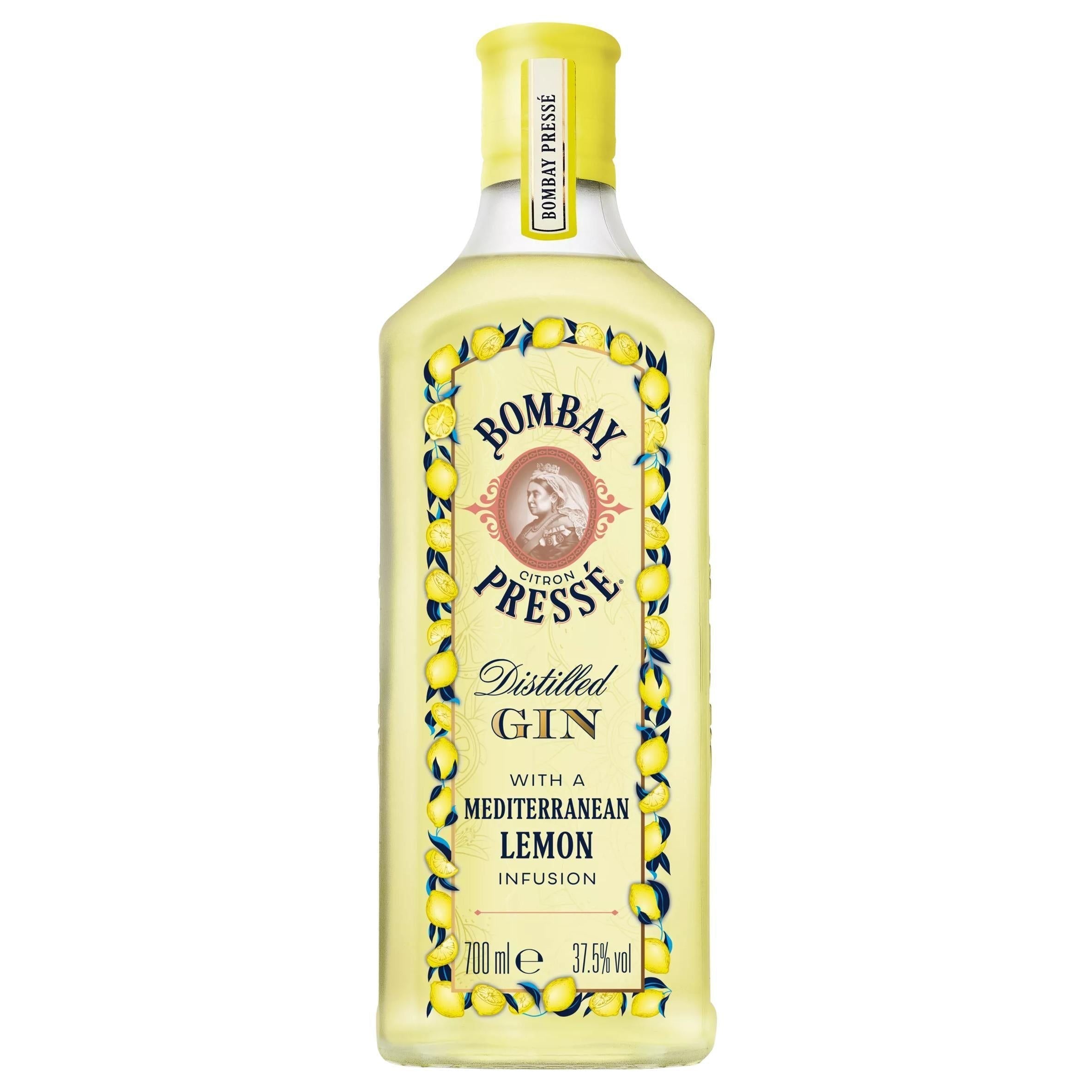 Bombay Citron Presse Mediterranean Lemon Distilled Gin 70cl - McGrocer