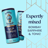 Bombay Sapphire Gin & Tonic Premix Cocktail   250ml - McGrocer