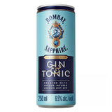 Bombay Sapphire Gin & Tonic Premix Cocktail 25cl - McGrocer