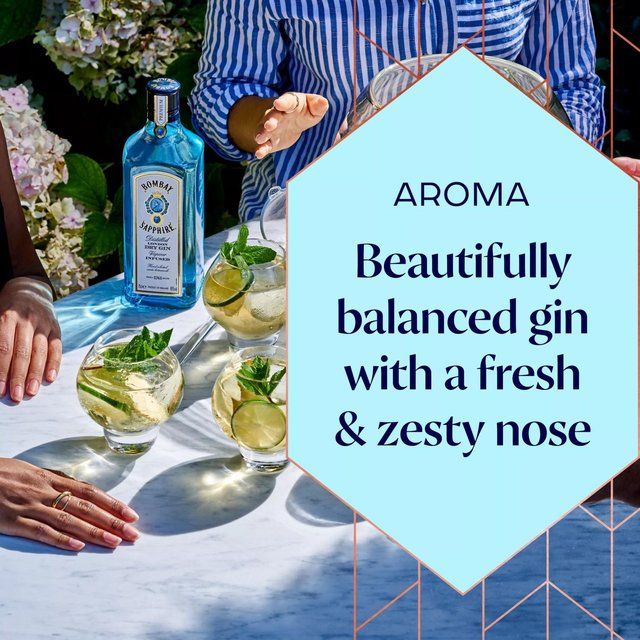 Bombay Sapphire London Dry Gin   70cl - McGrocer