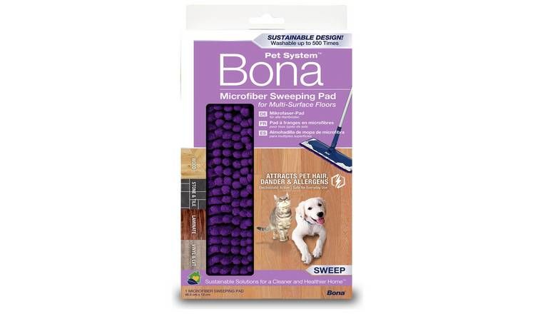 Bona Pet System Microfibre Sweeping Pad - Pack of 1 - McGrocer