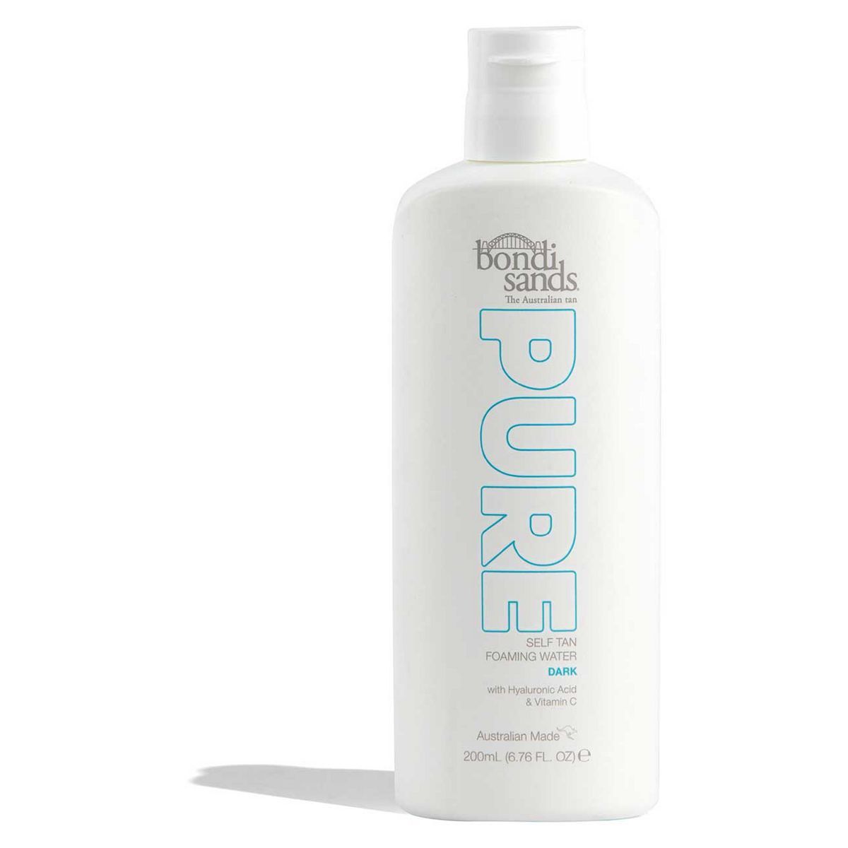 Bondi Sands Pure Self Tan Foaming Water Dark 200ml - McGrocer