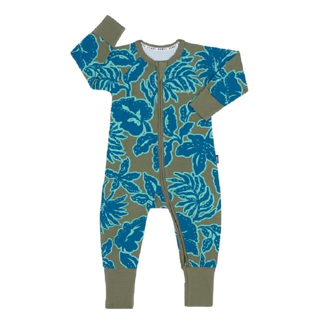 Bonds Zip Wondersuit Leafy Tropical Survivor 0-3 months - McGrocer