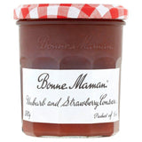 Bonne Maman Strawberry & Rhubarb Conserve   370g - McGrocer
