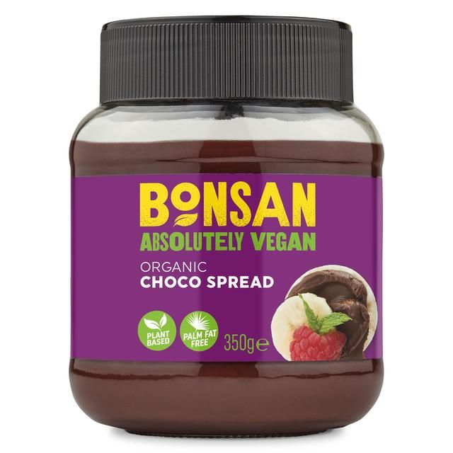 Bonsan Organic Vegan Plain Choco Spread   350g - McGrocer