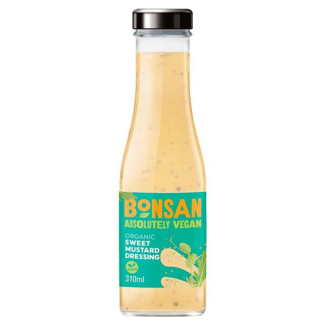 Bonsan Organic Vegan Sweet Mustard Dressing   310ml - McGrocer