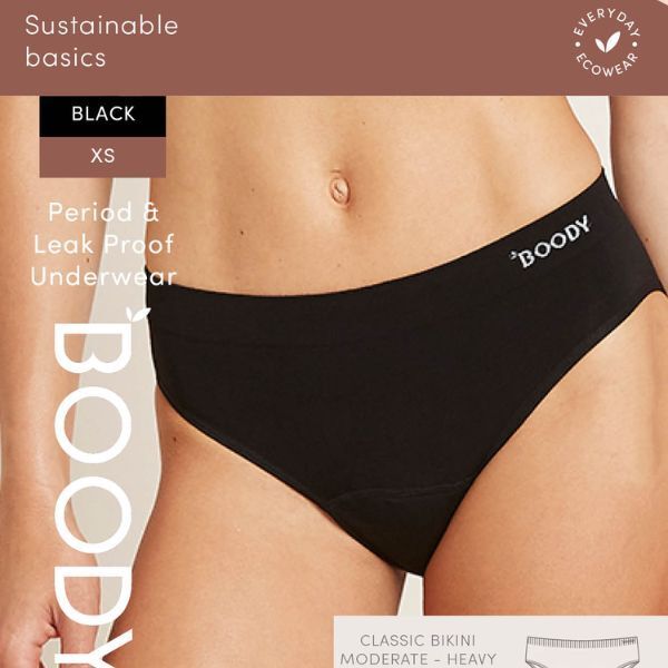 BOODY Period Proof Classic Bikini Medium / Heavy flow XS - McGrocer