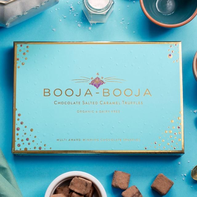 Booja-Booja Dairy Free Chocolate Salted Caramel Truffles   184g - McGrocer