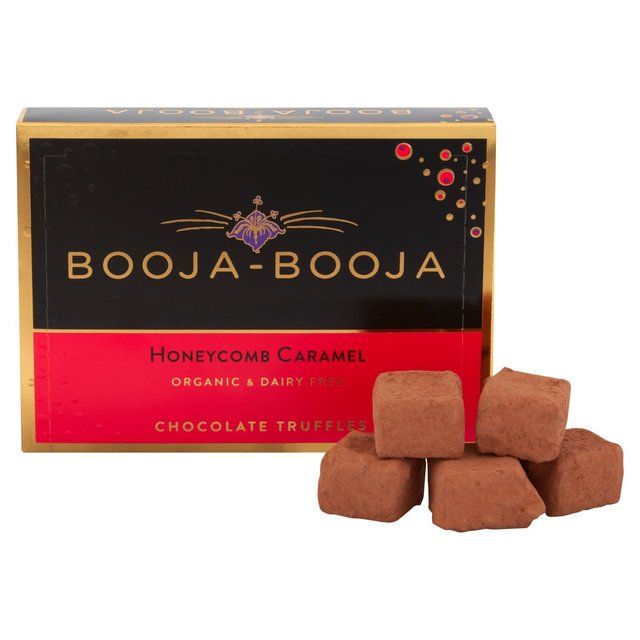 Booja Booja Honeycomb Caramel Chocolate Truffles   92g - McGrocer