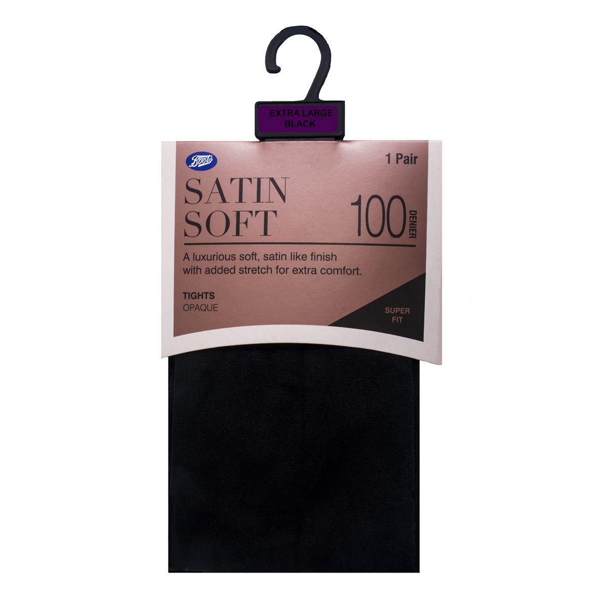 Boots 100 denier satin soft XL - McGrocer