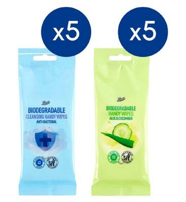 Boots 12s Handy Wipes x5 pack - McGrocer