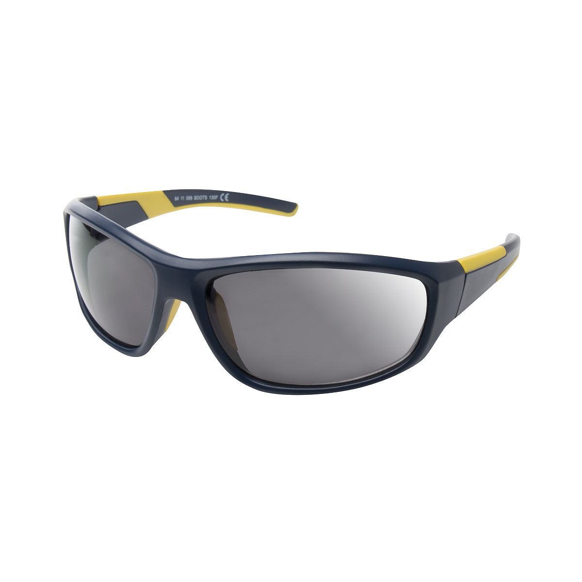 Boots Active Sunglasses - Matt Navy and Yellow Frame - McGrocer