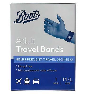 Boots Adult Travel Bands (1 Pair) 12 years + - McGrocer