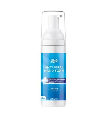 Boots Anti Viral Hand Foam - 200ml - McGrocer