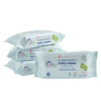 Boots Baby Biodegradable Fragrance Free soft baby wipes, 64x4 pack = 256 wipes - McGrocer